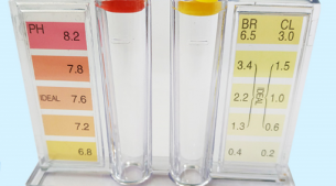 余氯、PH值二合一測試盒